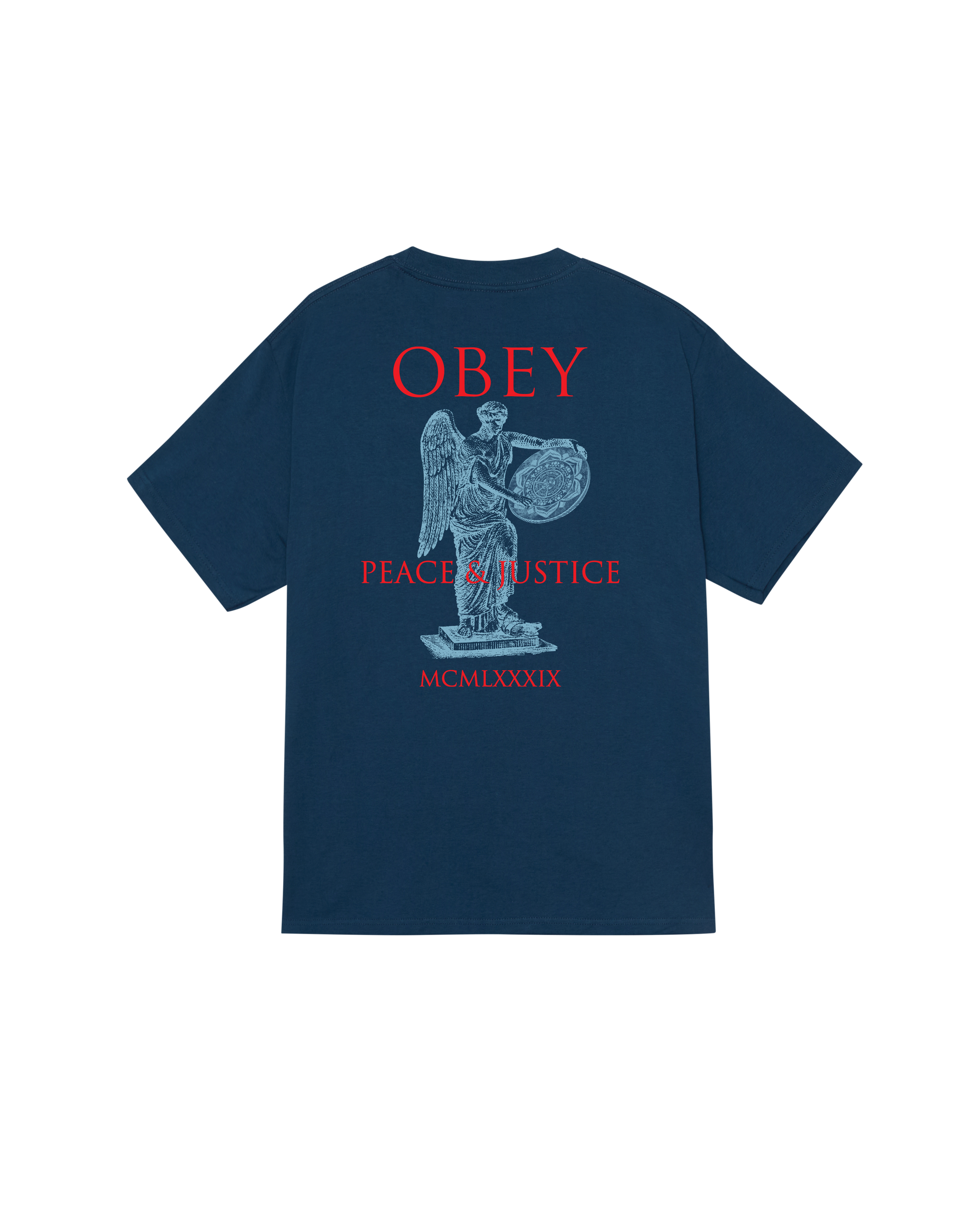 PEACE & JUSTICE STATUE CLASSIC T-SHIRT (zoomed)