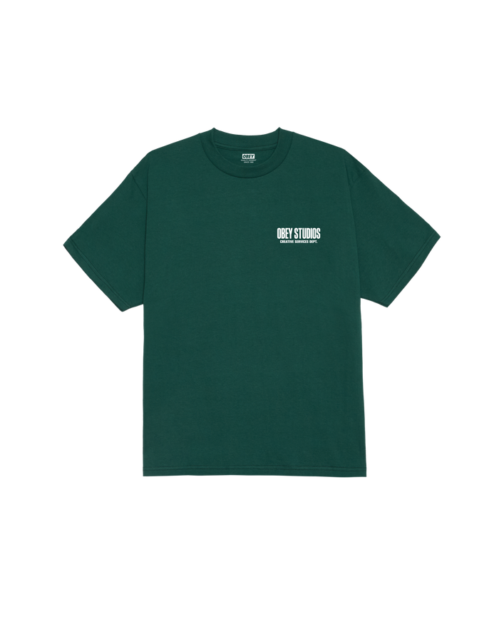 obey-creative-services-dept-classic-t-shirt-rainforest - alternate view