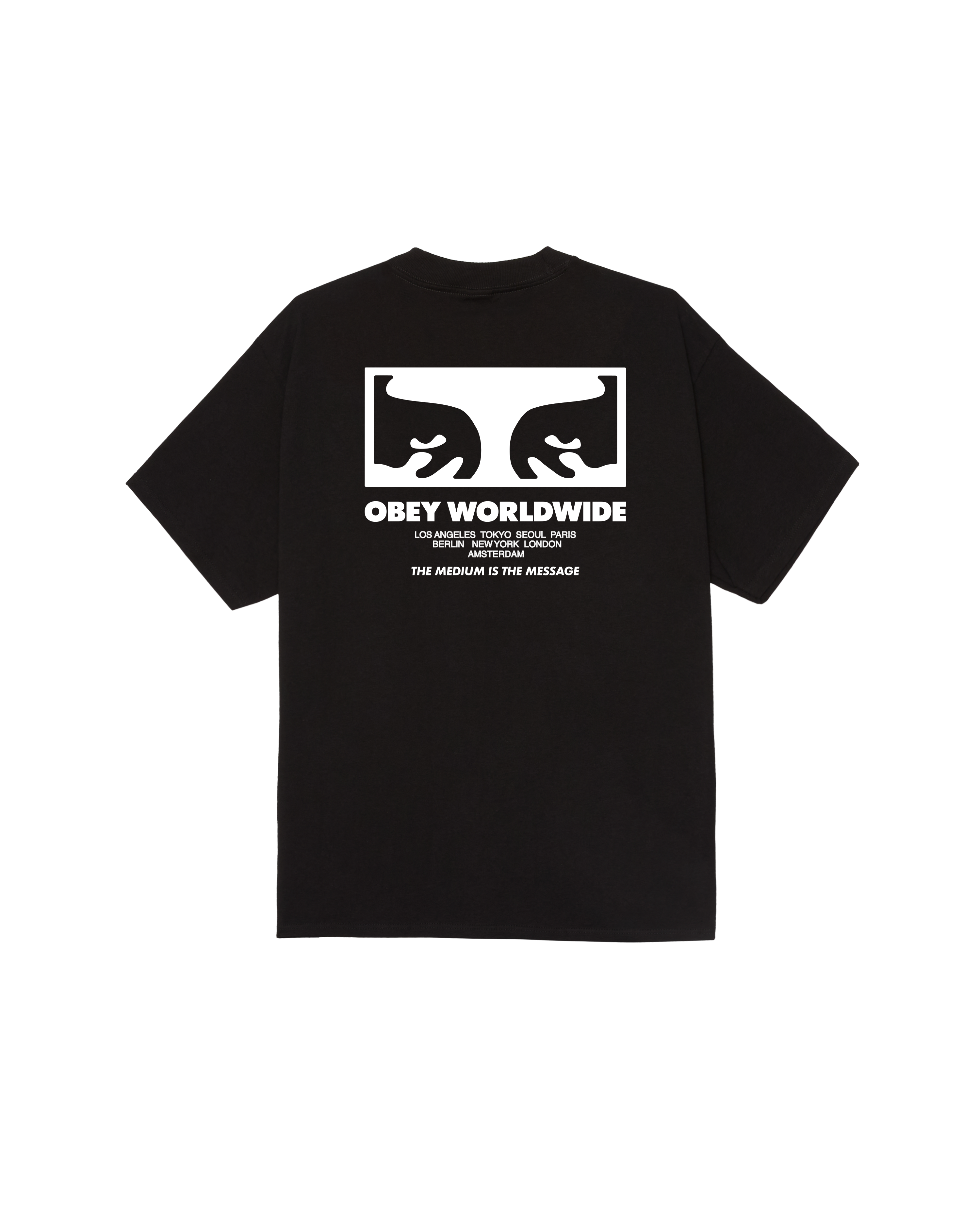 THE MEDIUM IS THE MESSAGE CLASSIC T-SHIRT – OBEY CLOTHING