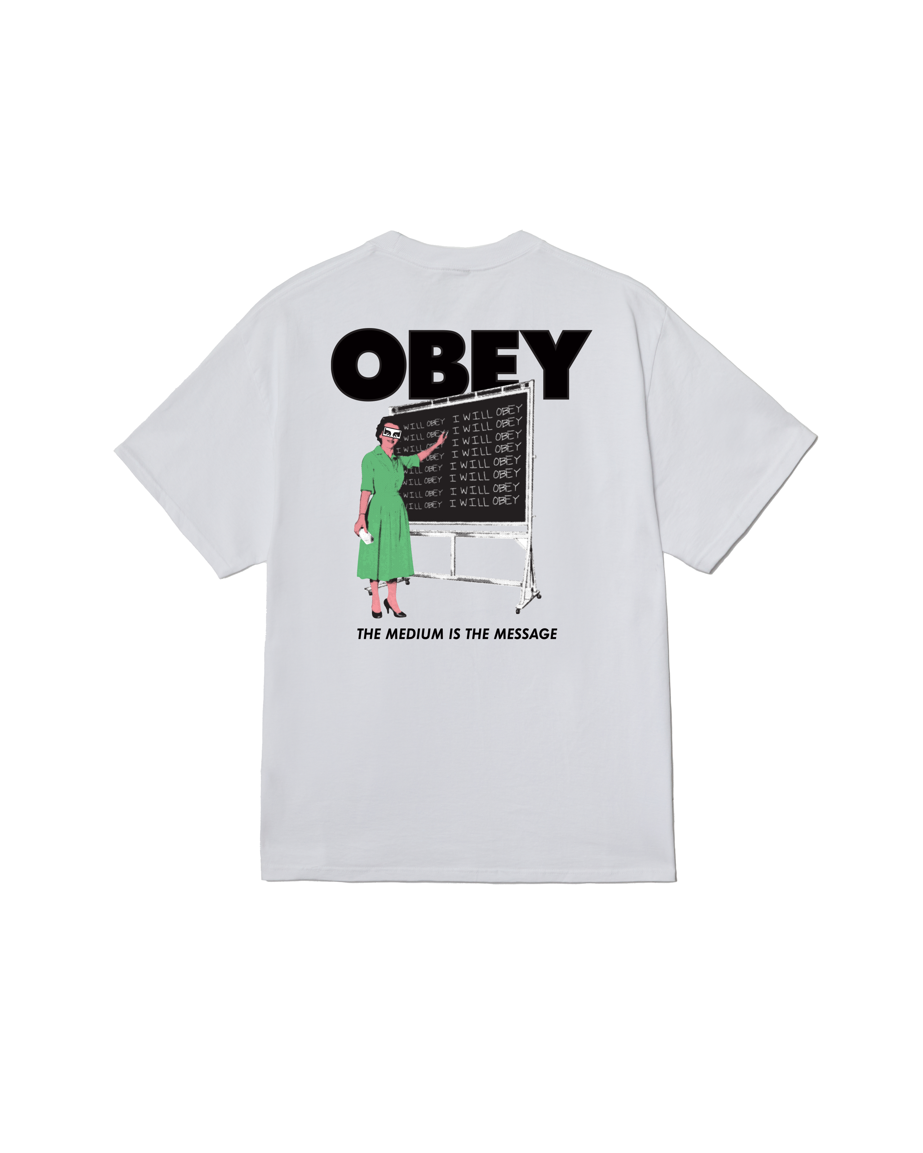 人気完売品owne Oddo Shirts ホワイト I WILL CLASSIC T-SHIRT – OBEY CLOTHING