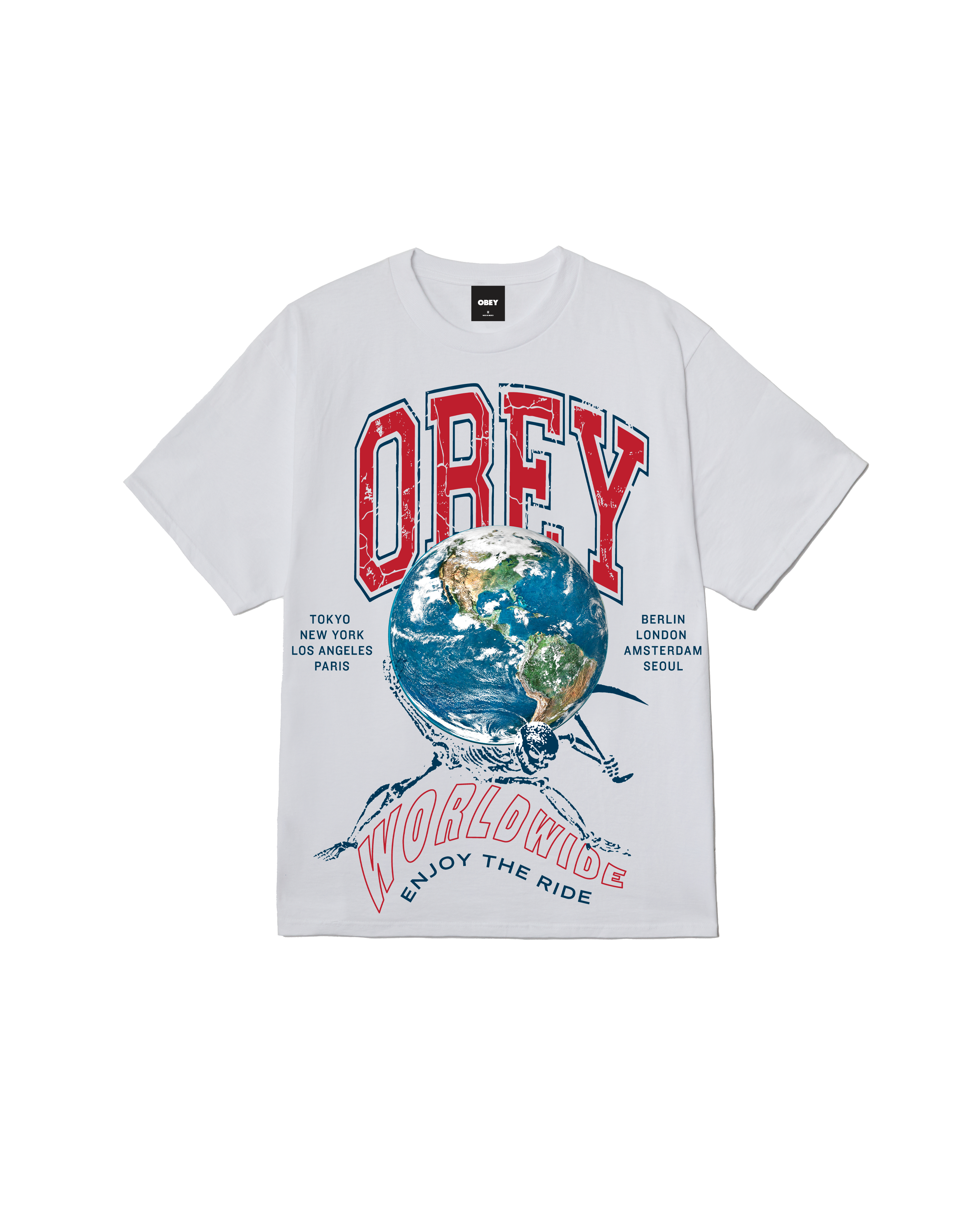 ENJOY THE RIDE CLASSIC T-SHIRT – OBEY CLOTHING