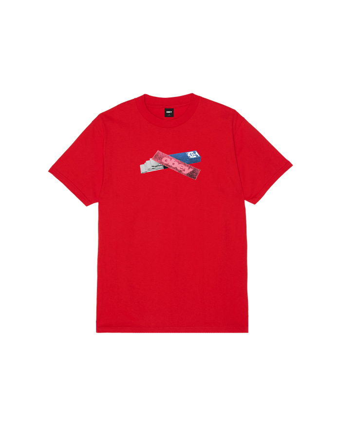 obey-chewed-out-classic-t-shirt-red