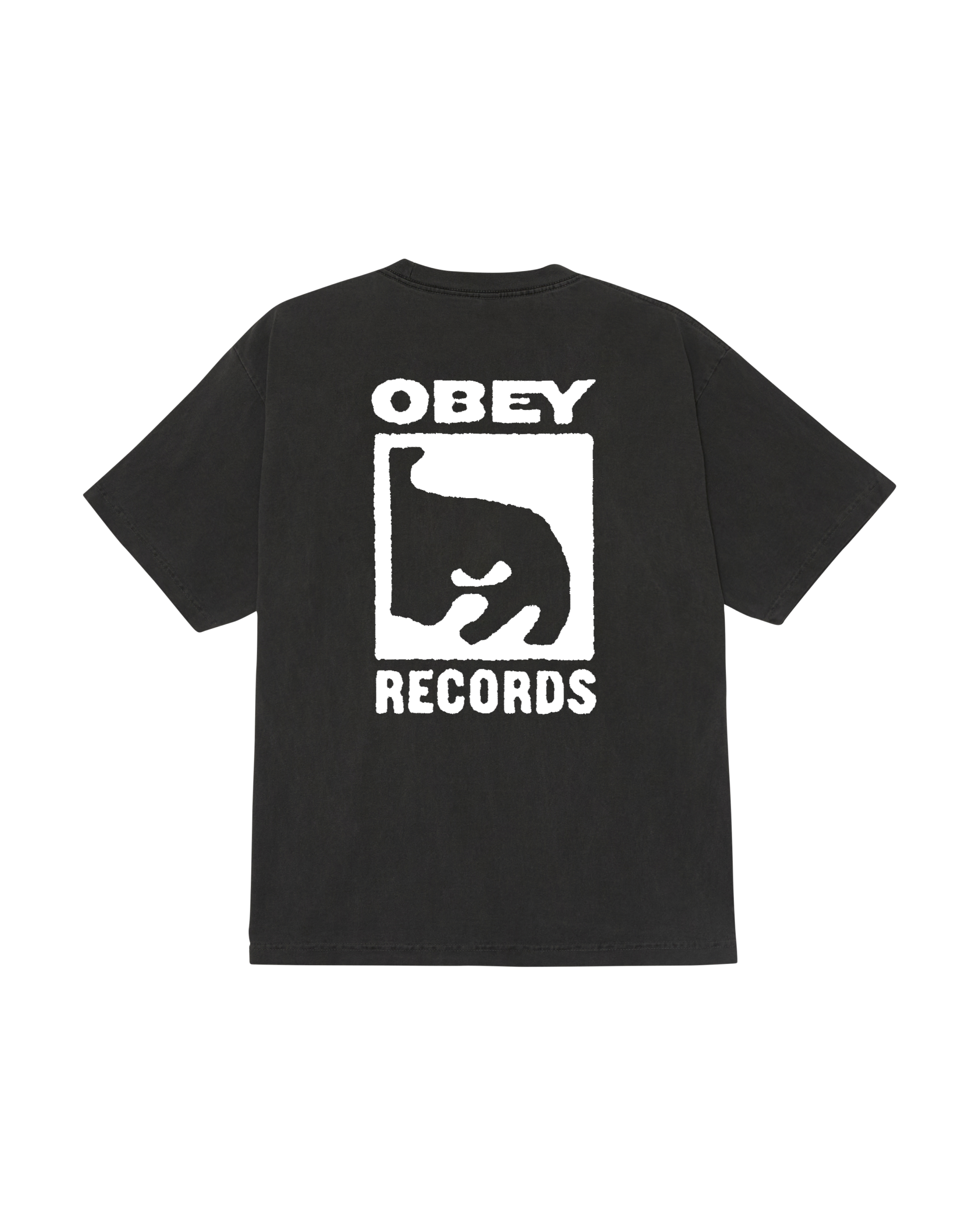 RECORDS ICON PIGMENT T-SHIRT – OBEY CLOTHING