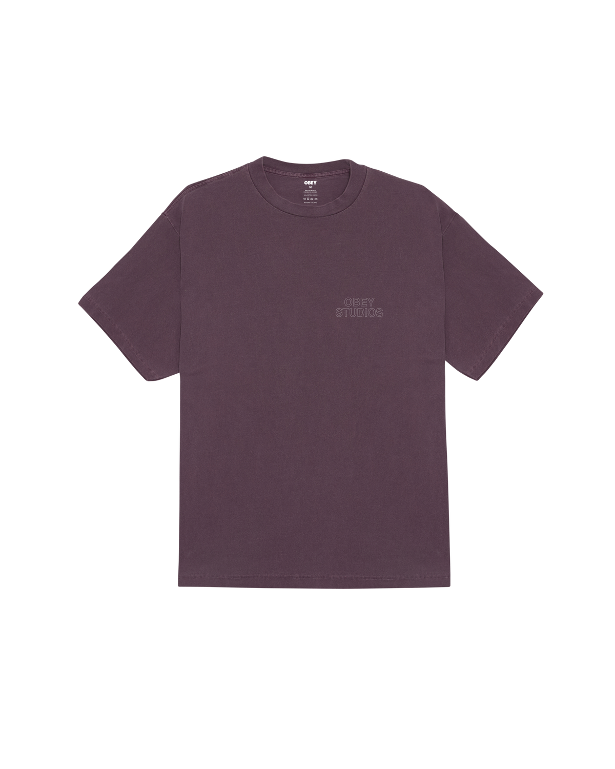 OBEY STUDIOS OUTLINE PIGMENT T-SHIRT