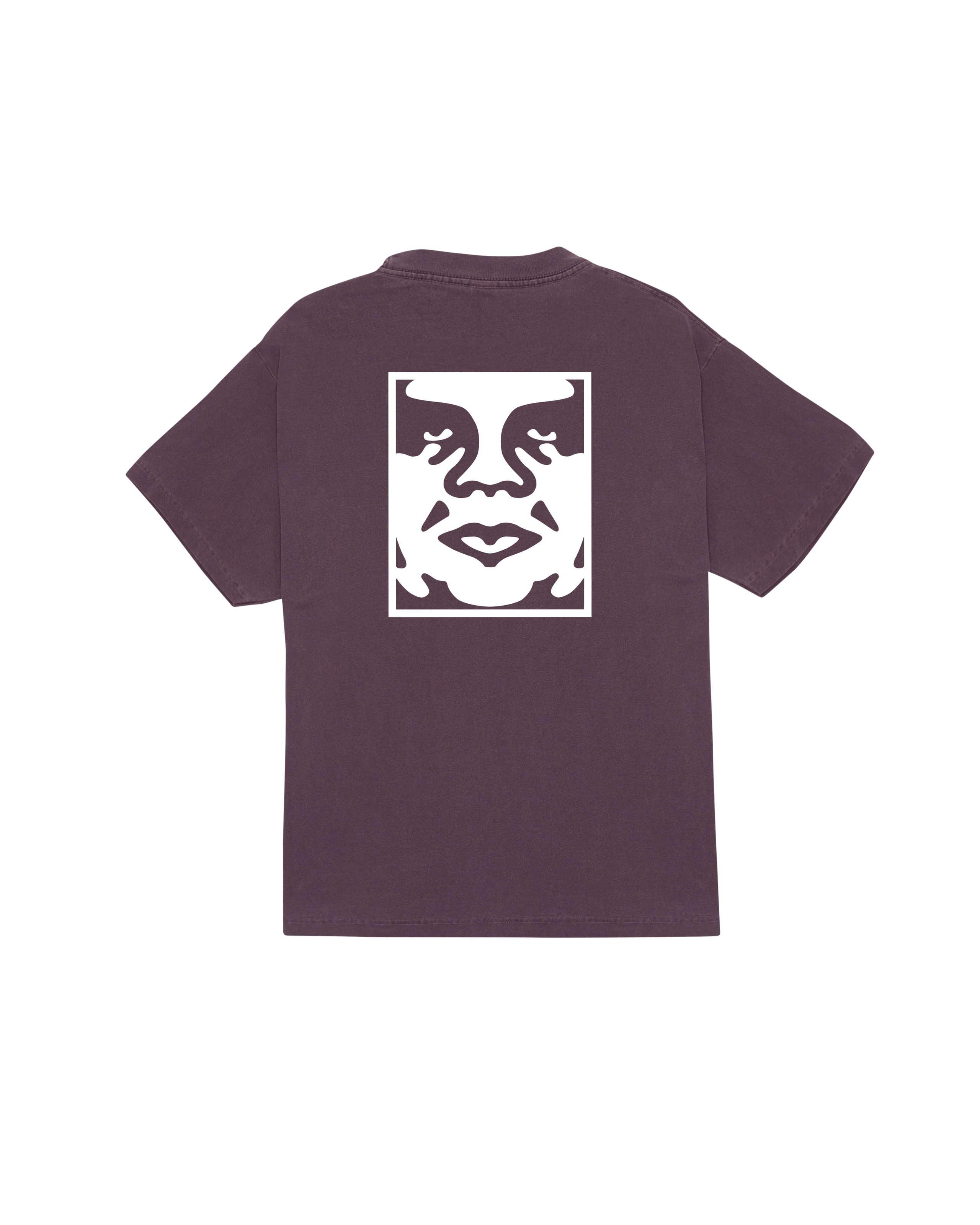 OBEY BOLD ICON FACE PIGMENT T-SHIRT (zoomed)