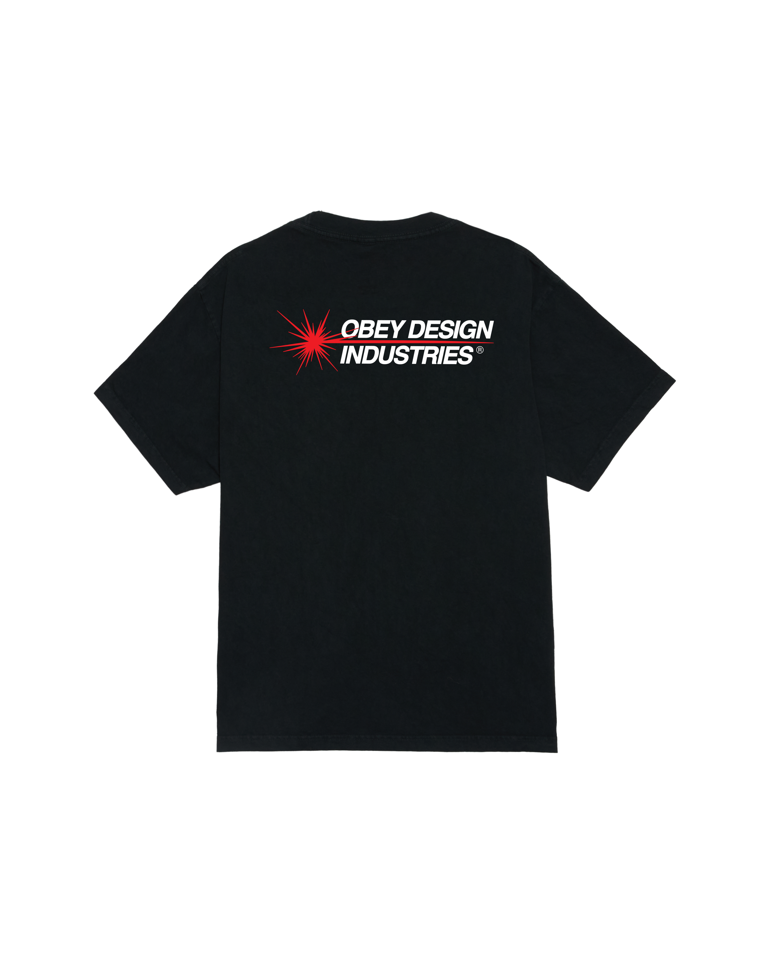 obey design industries pigment t shirt pigment true vintage black (zoomed)