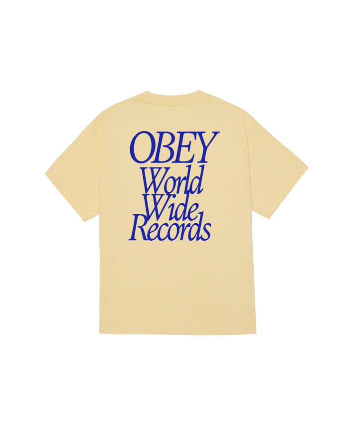 WORLDWIDE RECORDS PIGMENT BOX T-SHIRT