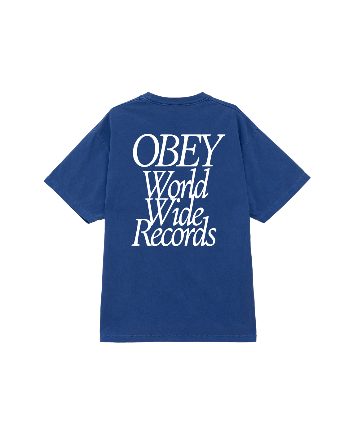 WORLDWIDE RECORDS PIGMENT BOX T-SHIRT (zoomed)