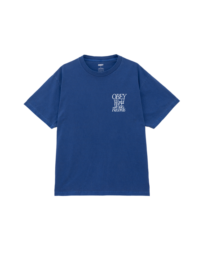 WORLDWIDE RECORDS PIGMENT BOX T-SHIRT - alternate view