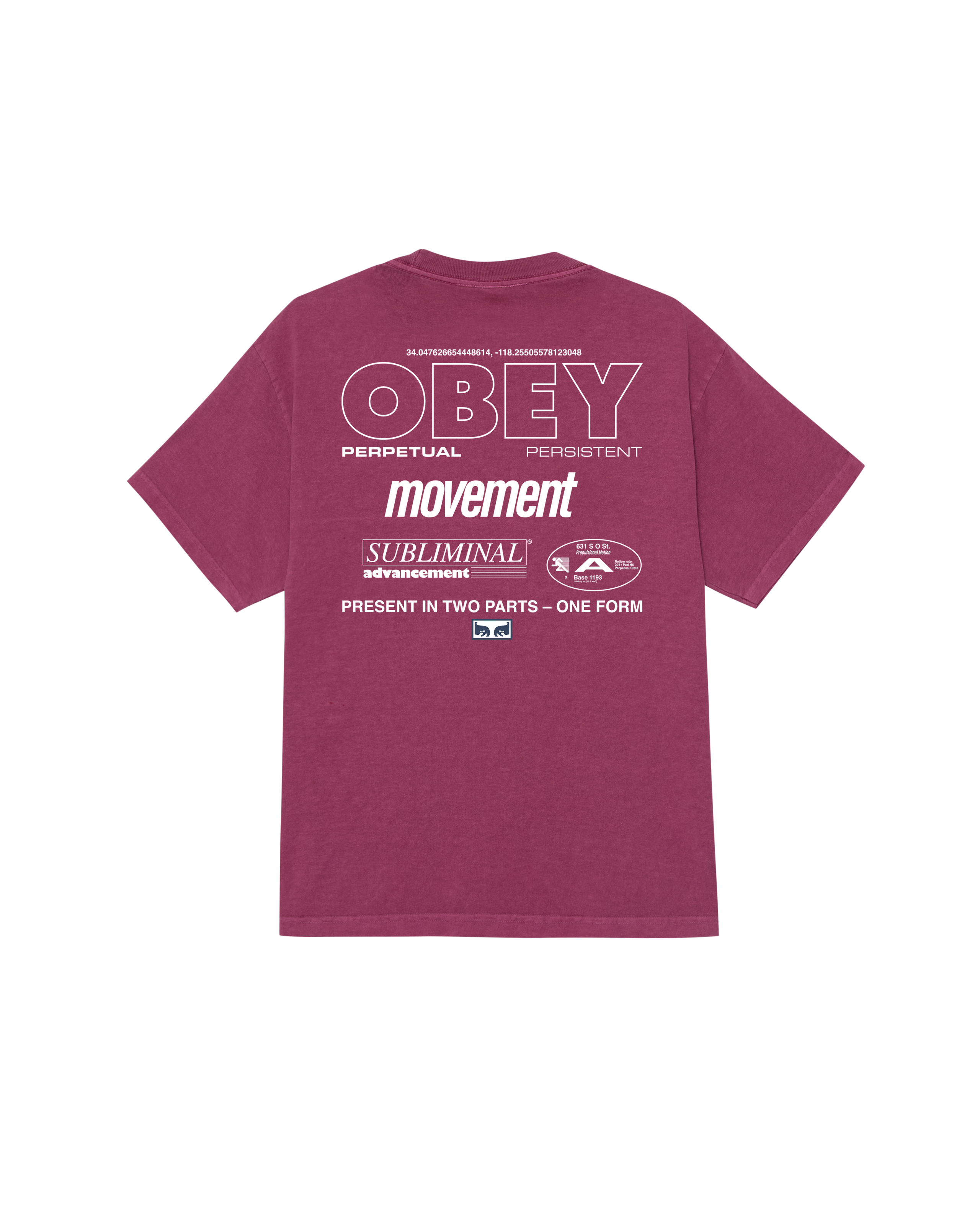 PERSISTENT MOVEMENT PIGMENT T-SHIRT (zoomed)