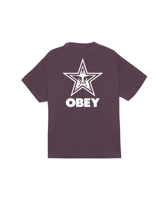 OBEY BOLD STAR PIGMENT T-SHIRT