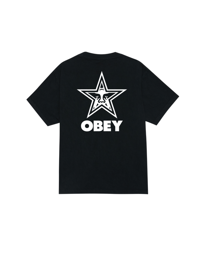 OBEY BOLD STAR PIGMENT T-SHIRT