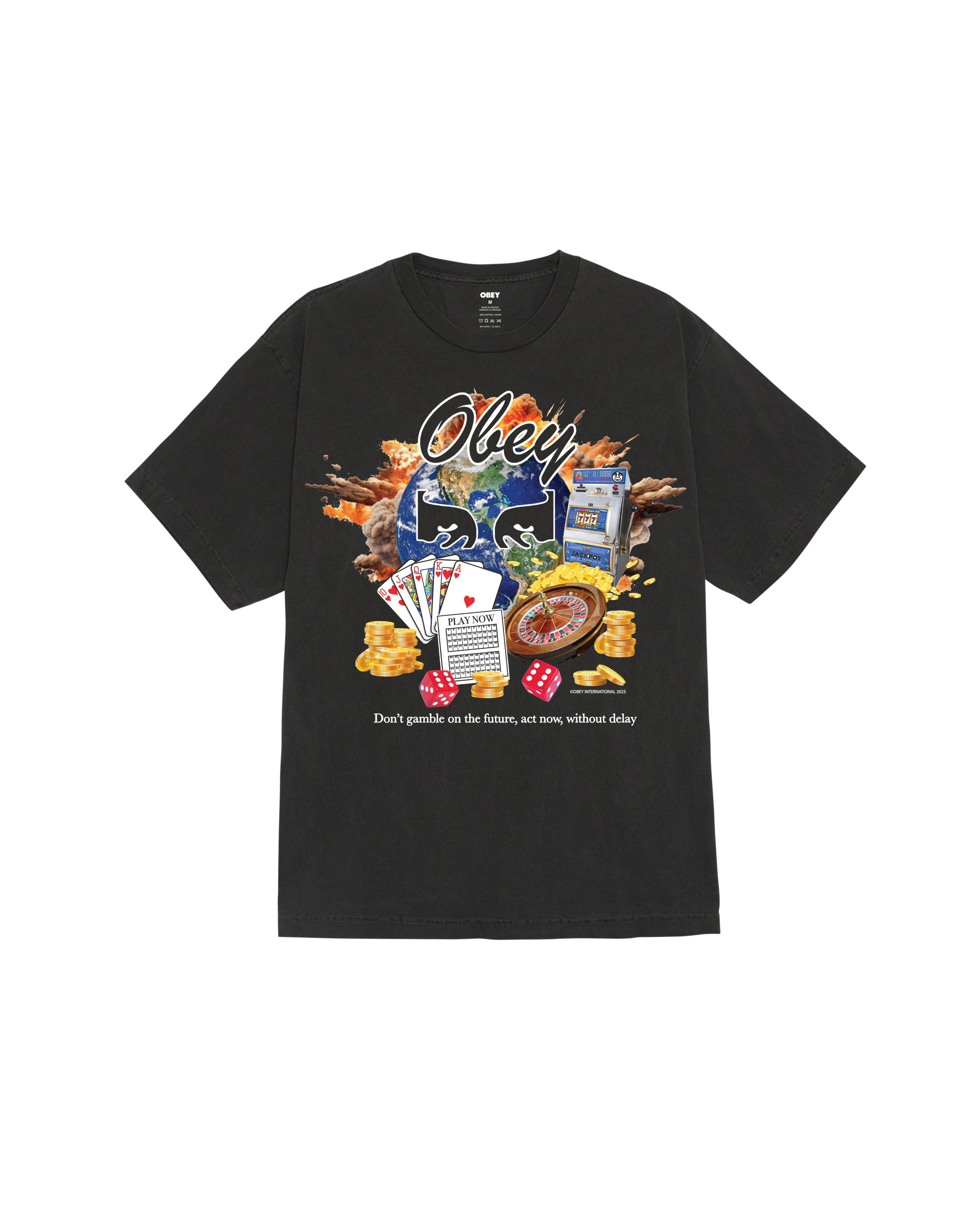 ACT NOW PIGMENT T-SHIRT (zoomed)