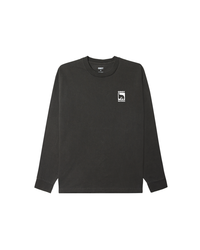 RECORDS ICON PIGMENT LS T-SHIRT - alternate view