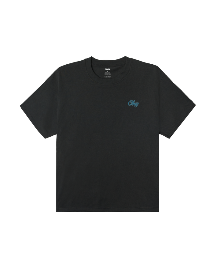 AIRBRUSHED ROSE HEAVYWEIGHT T-SHIRT - alternate view