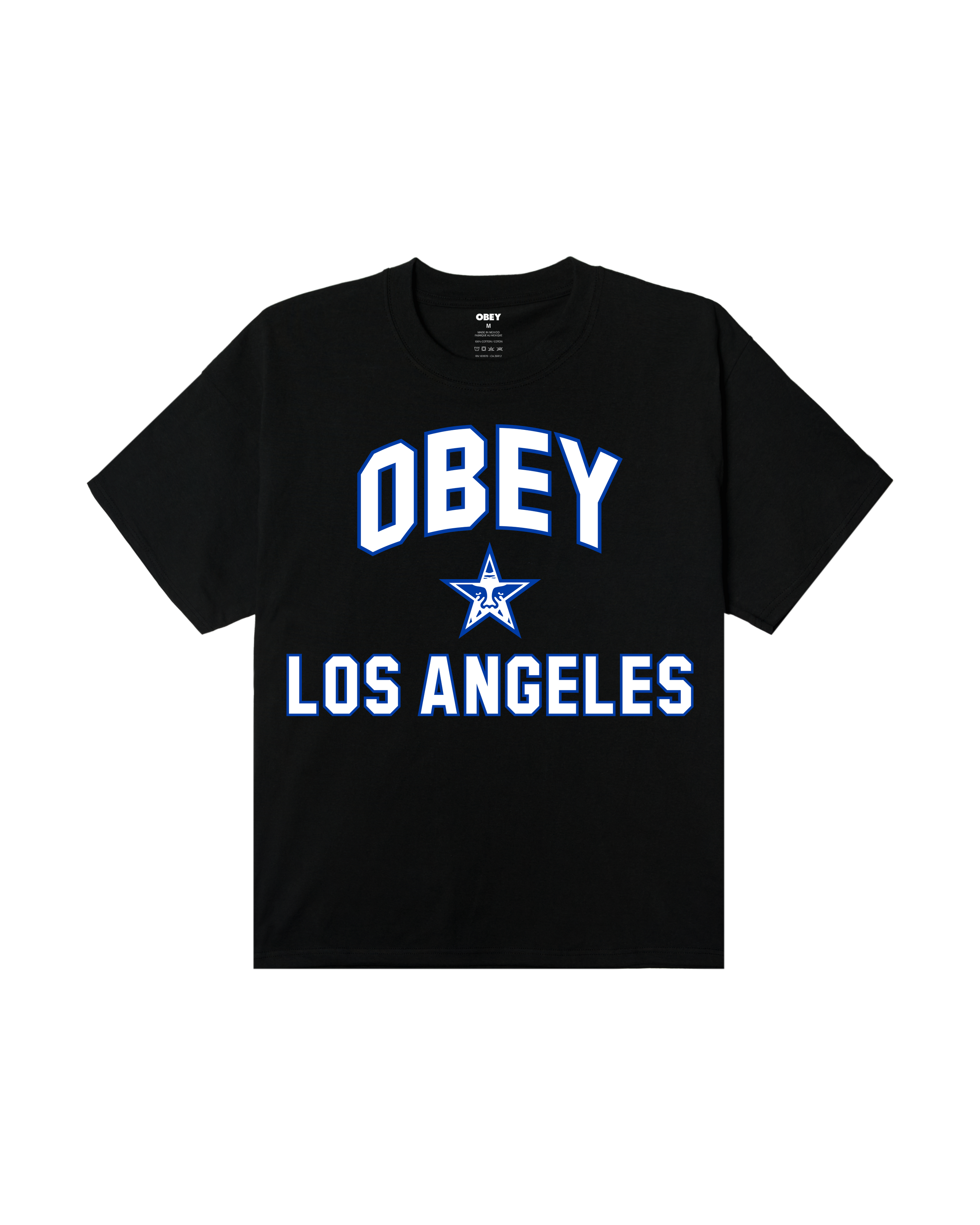 LOS ANGELES CITY STAR HEAVYWEIGHT T-SHIRT (zoomed)