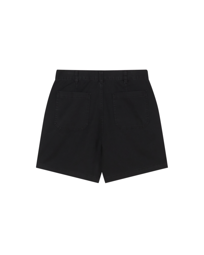 obey daily short black faded wash - alternate view