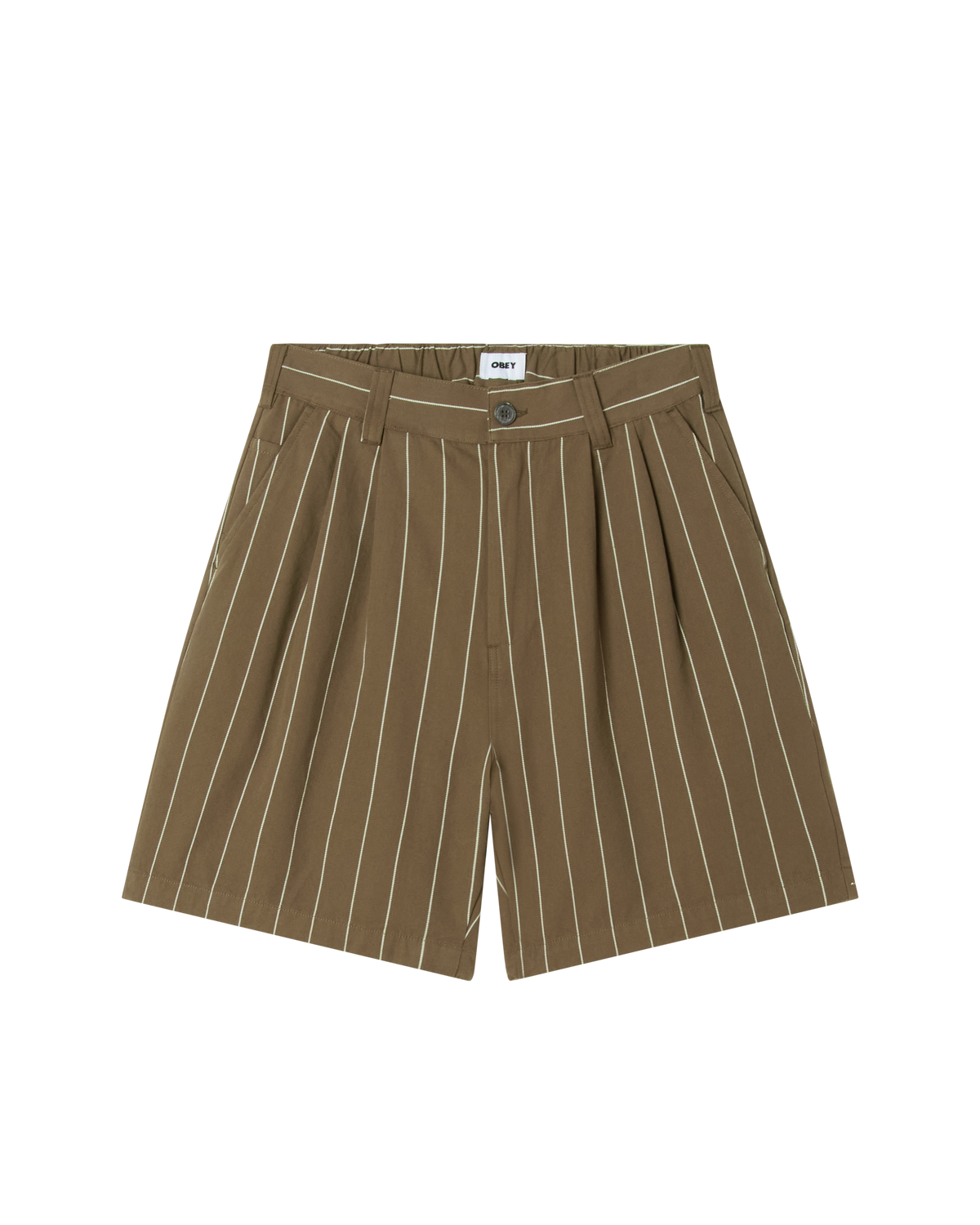 FOSTER STRIPE PLEATED SHORT