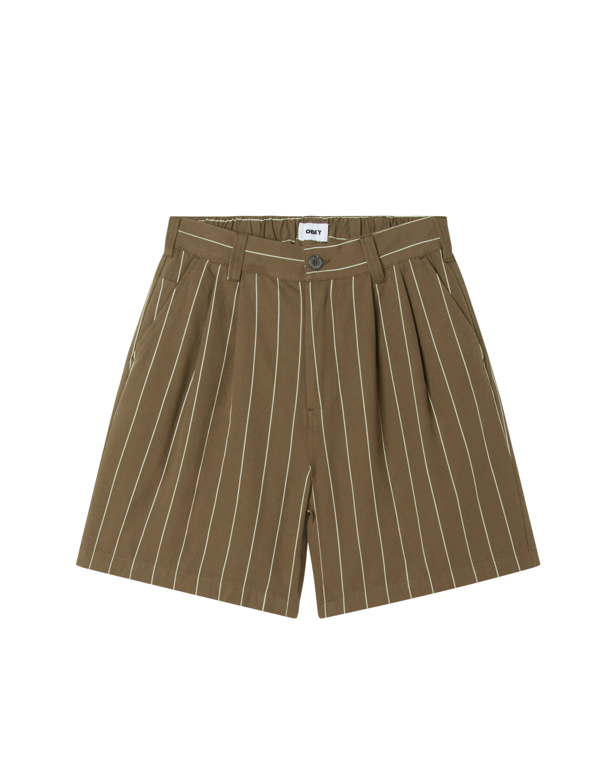 FOSTER STRIPE PLEATED SHORT