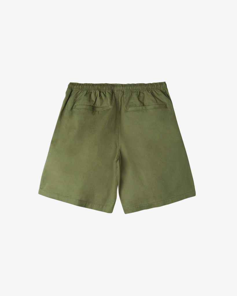 EASY RELAXED TWILL SHORT ARMY | OBEY Clothing