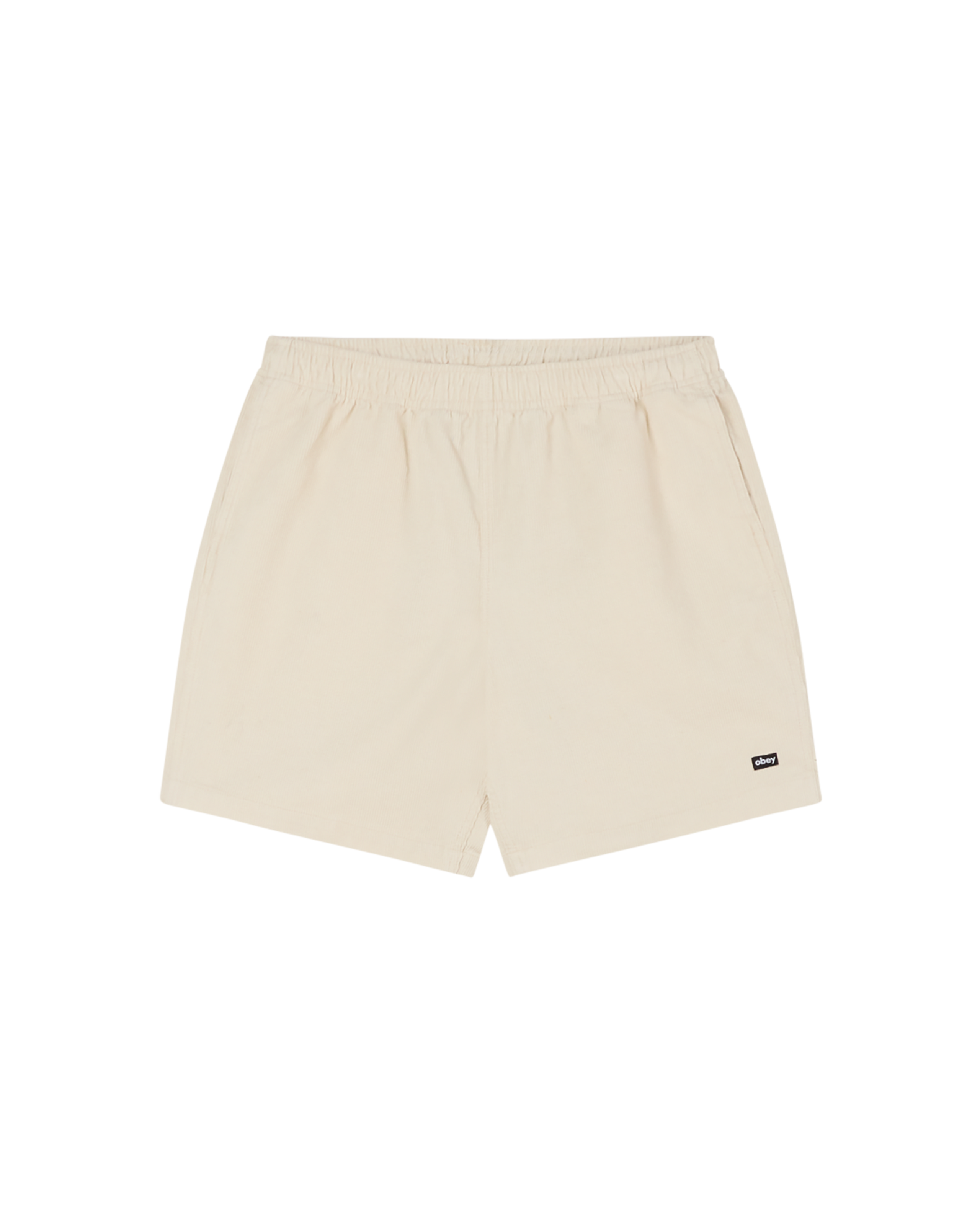 obey easy pulp corduroy short birch faded wash (zoomed)