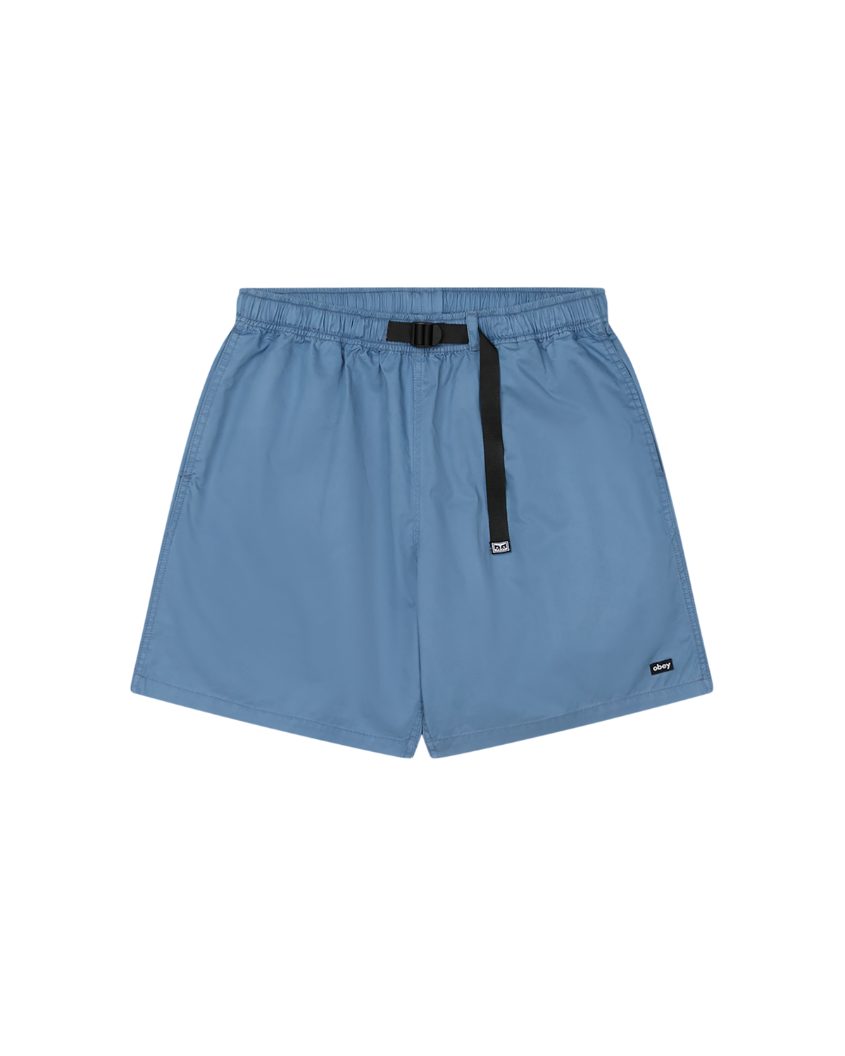 obey easy gravel trail short coronet blue faded wash