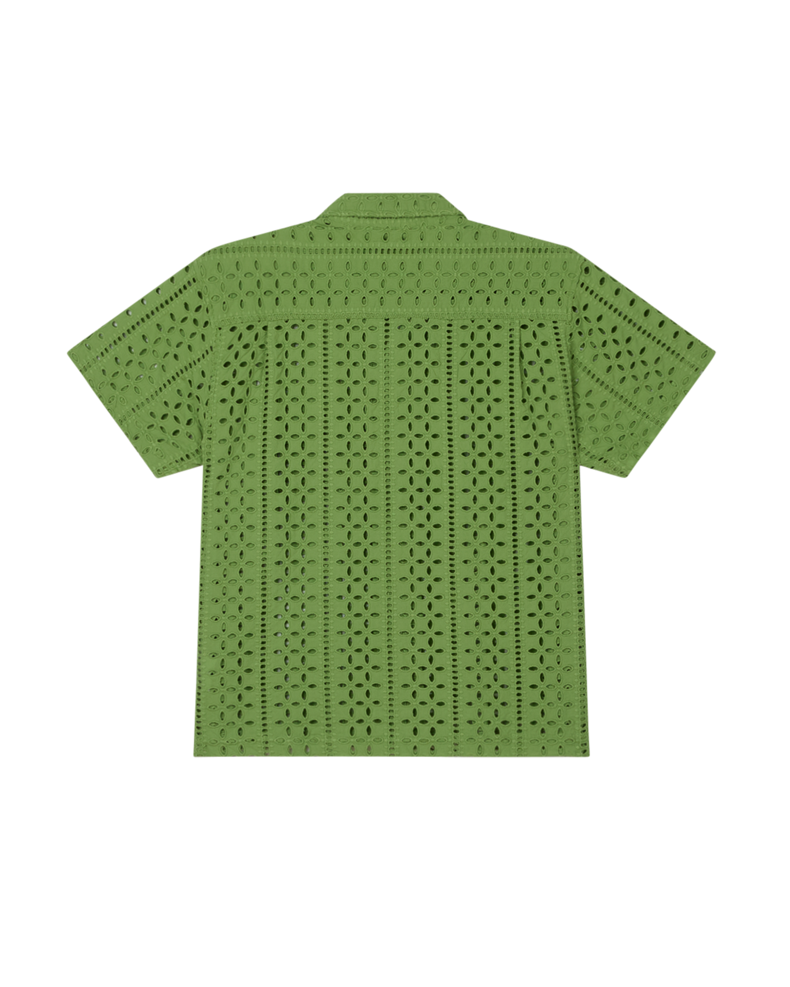 obey ayers ss shirt piquant green (zoomed)