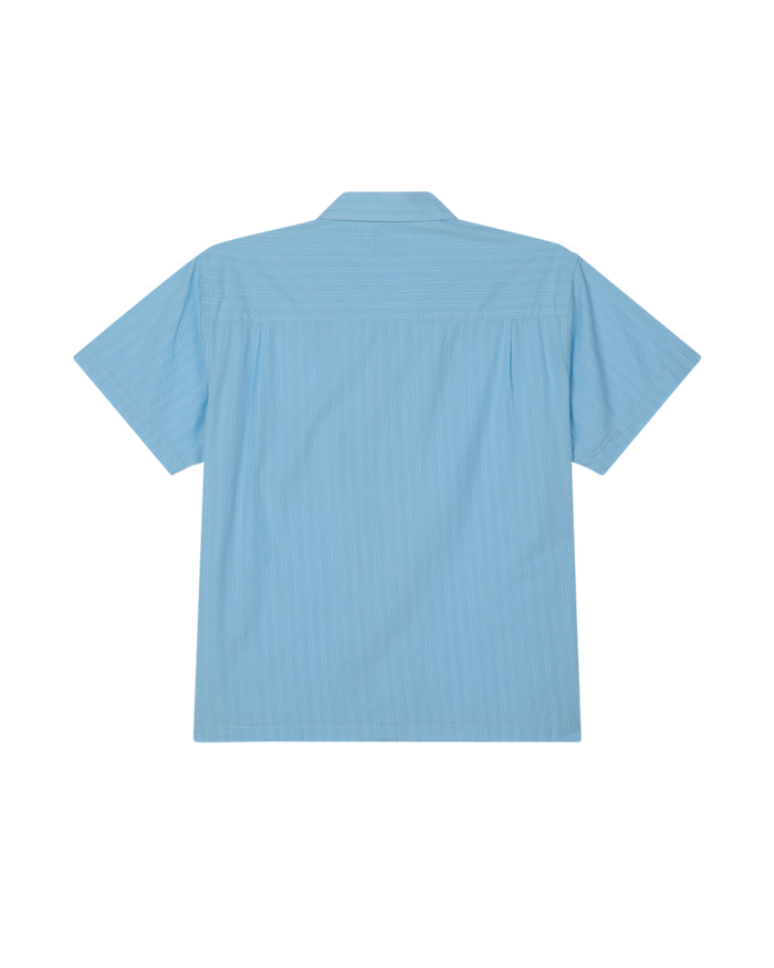 obey rizzo ss shirt cerulean multi - alternate view