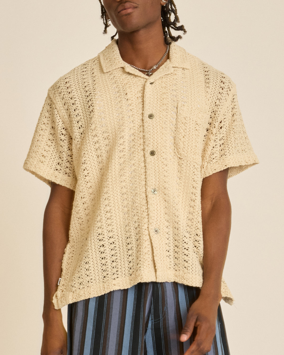 obey harison shirt natural (zoomed)