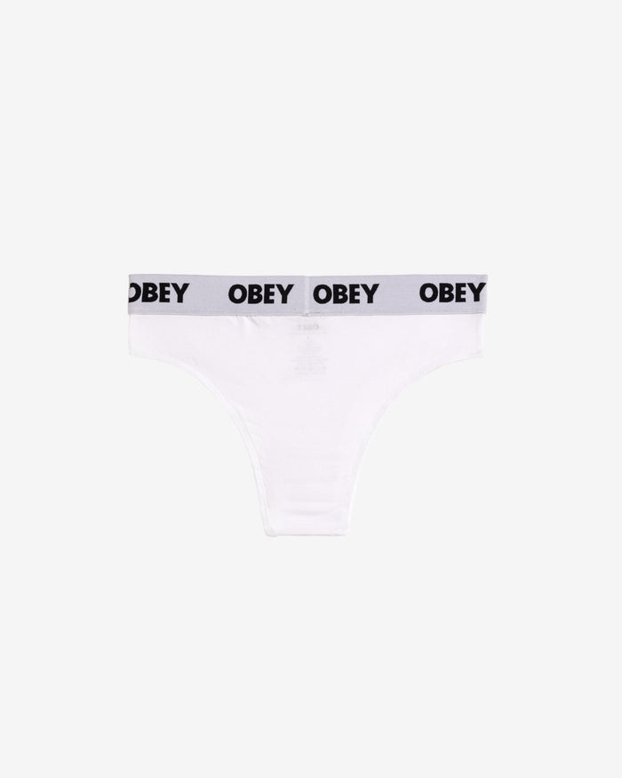 obey cheeky 2 pack white - alternate view
