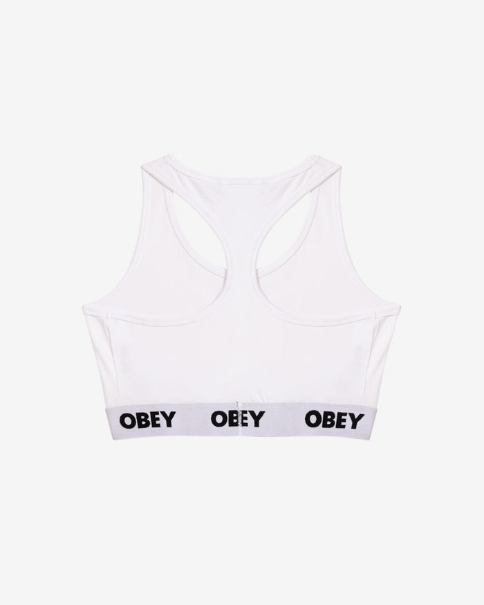 obey bralette 2 pack white - alternate view