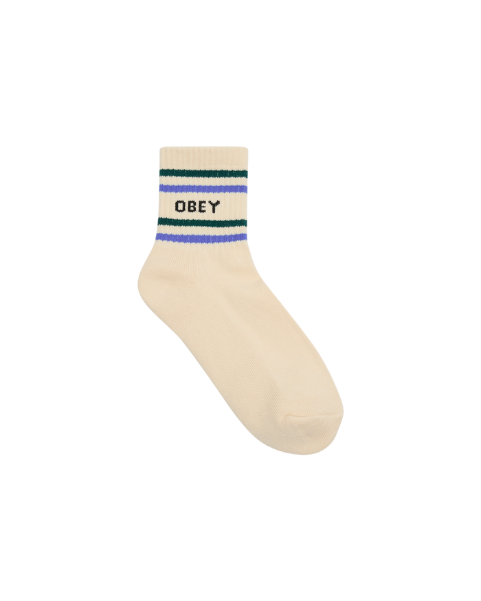 obey coop socks natural forest blue