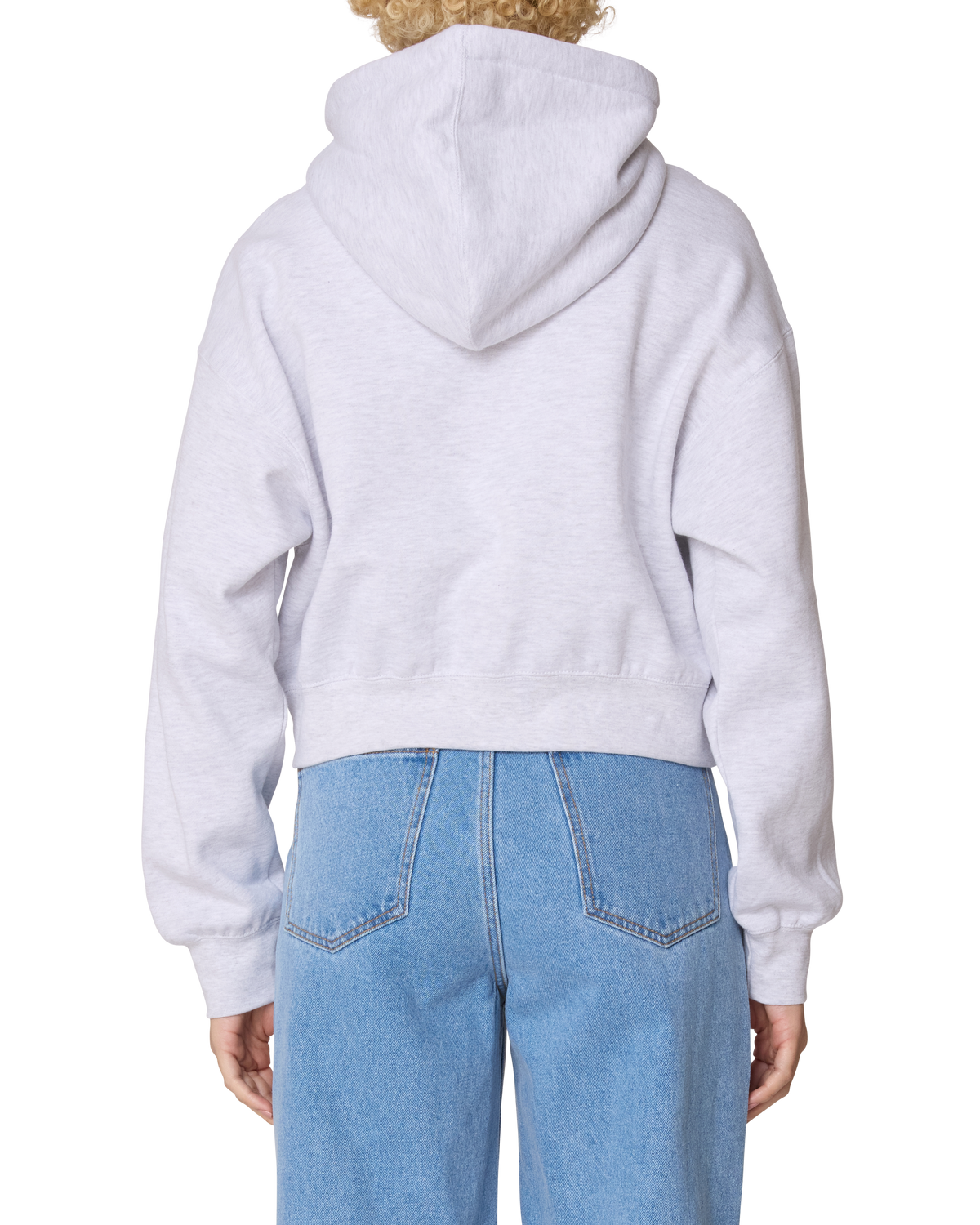 HANDWRITING CROPPED PULLOVER