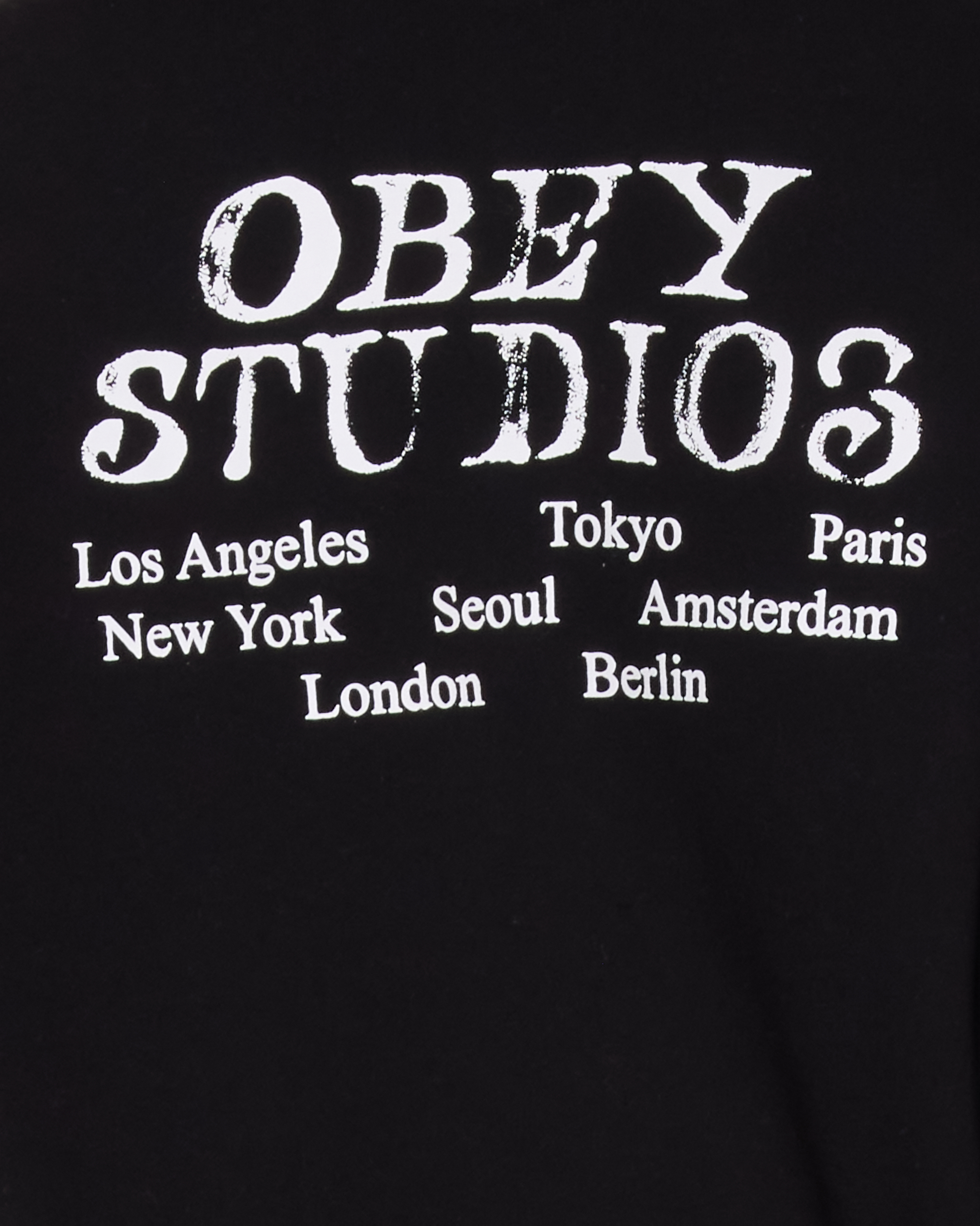 obey studios baggy relaxed pullover black (zoomed)