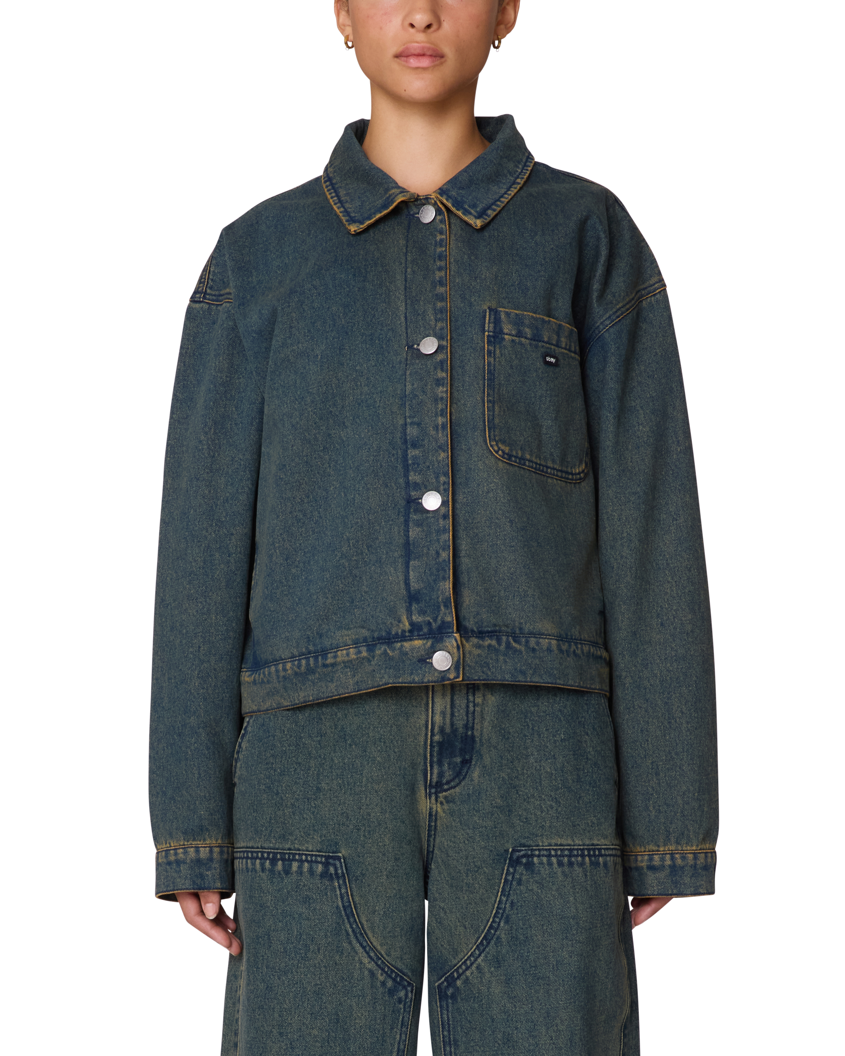 INES DENIM JACKET – OBEY CLOTHING