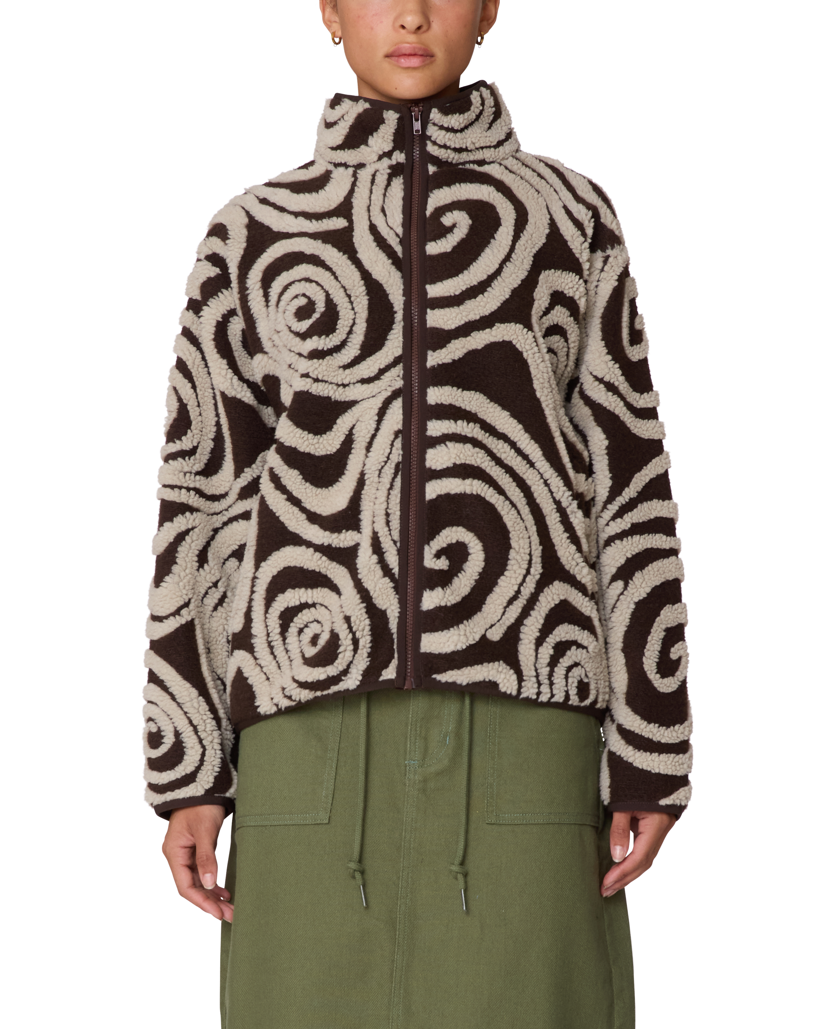 SWIRLS JACQUARD JACKET – OBEY CLOTHING