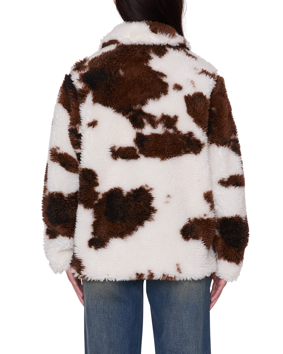 obey-nolie-sherpa-short-coat-cow-print
