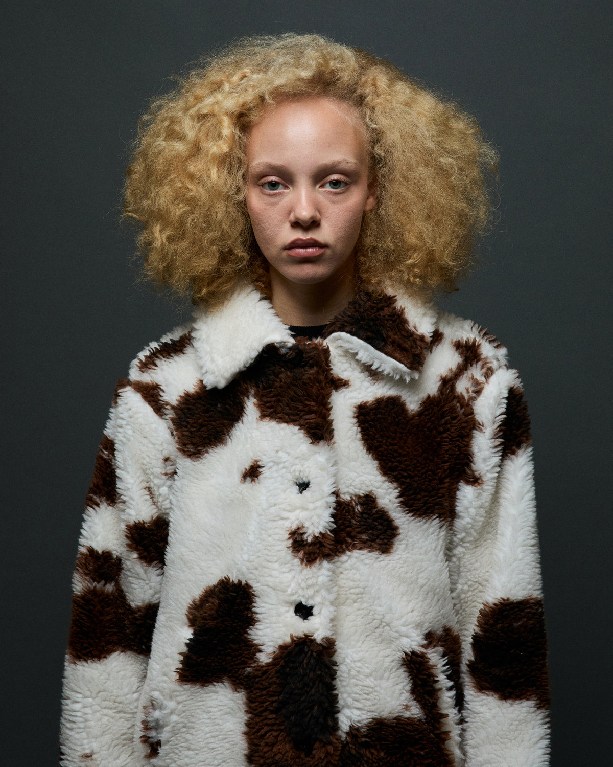 obey-nolie-sherpa-short-coat-cow-print