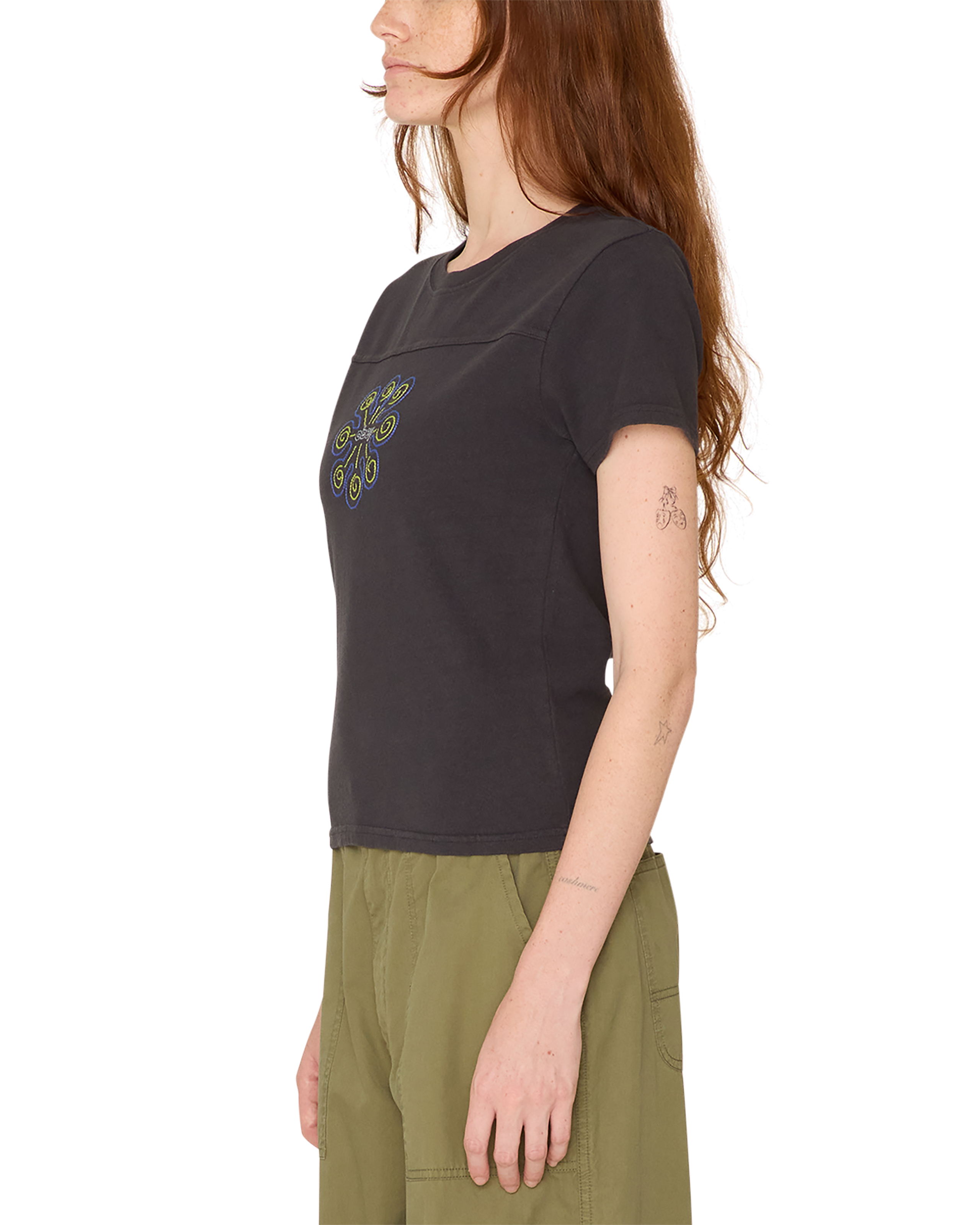 obey relax t shirt digital black (zoomed)