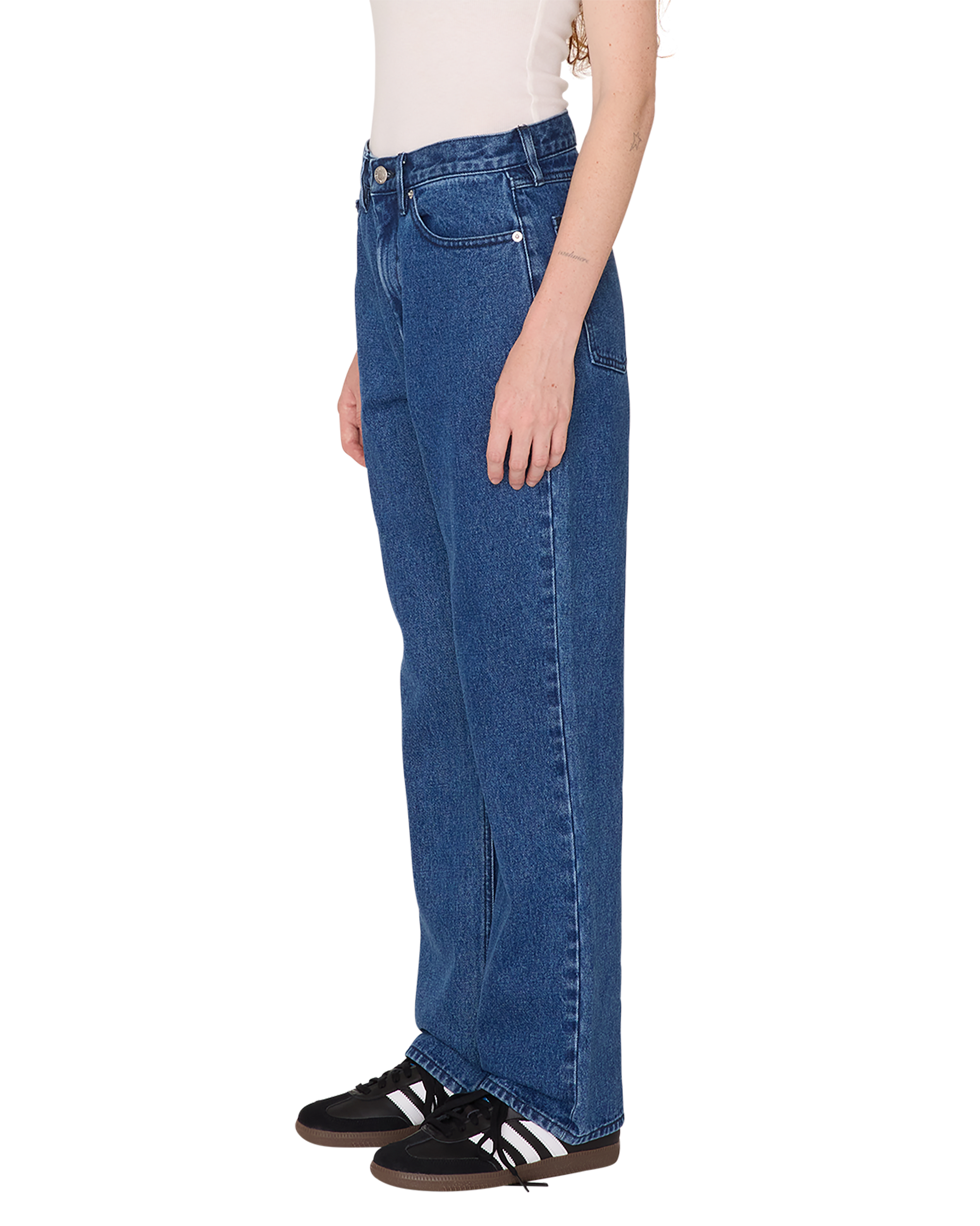 obey everyday slim ii denim stone wash (zoomed)