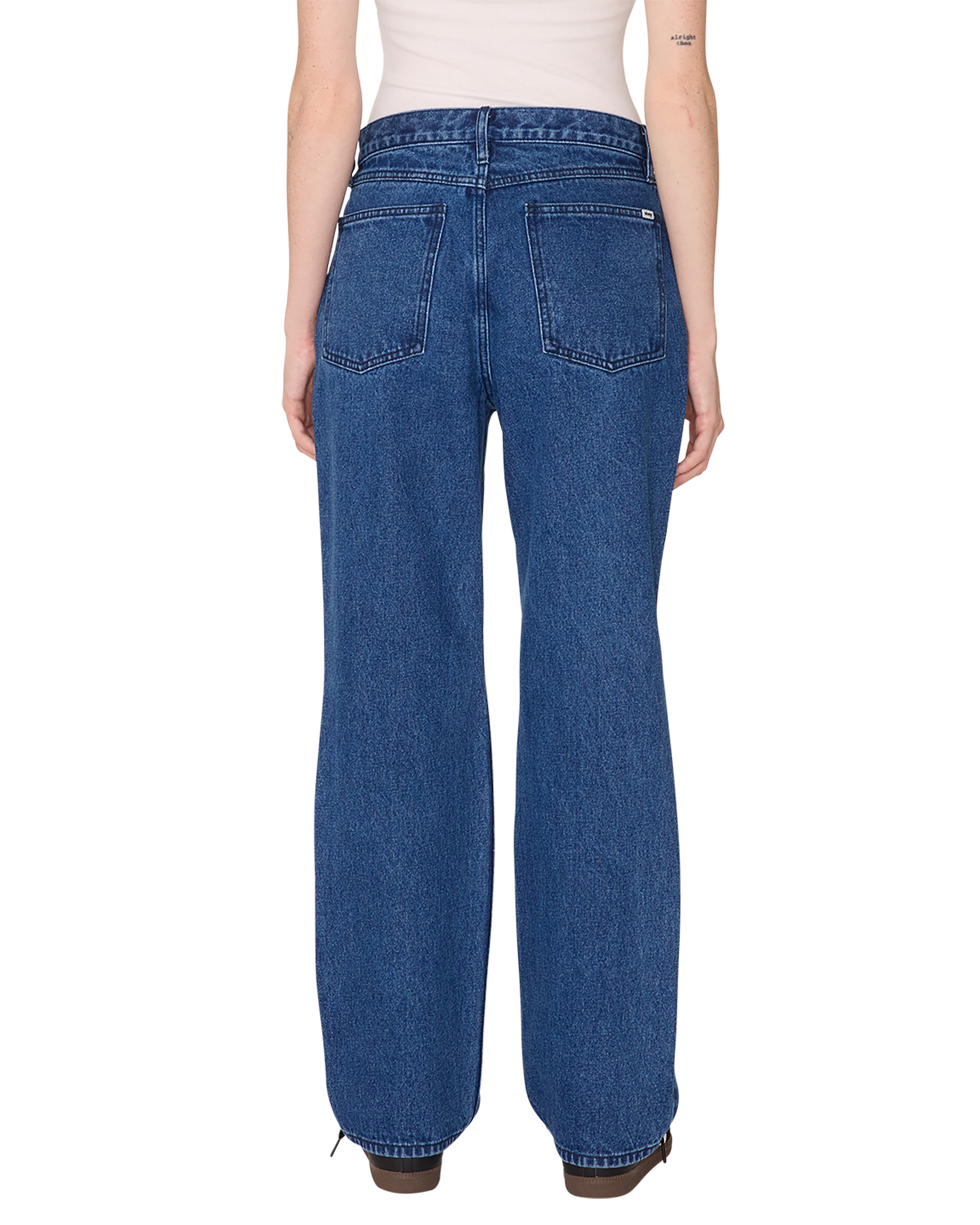 obey everyday slim ii denim stone wash (zoomed)