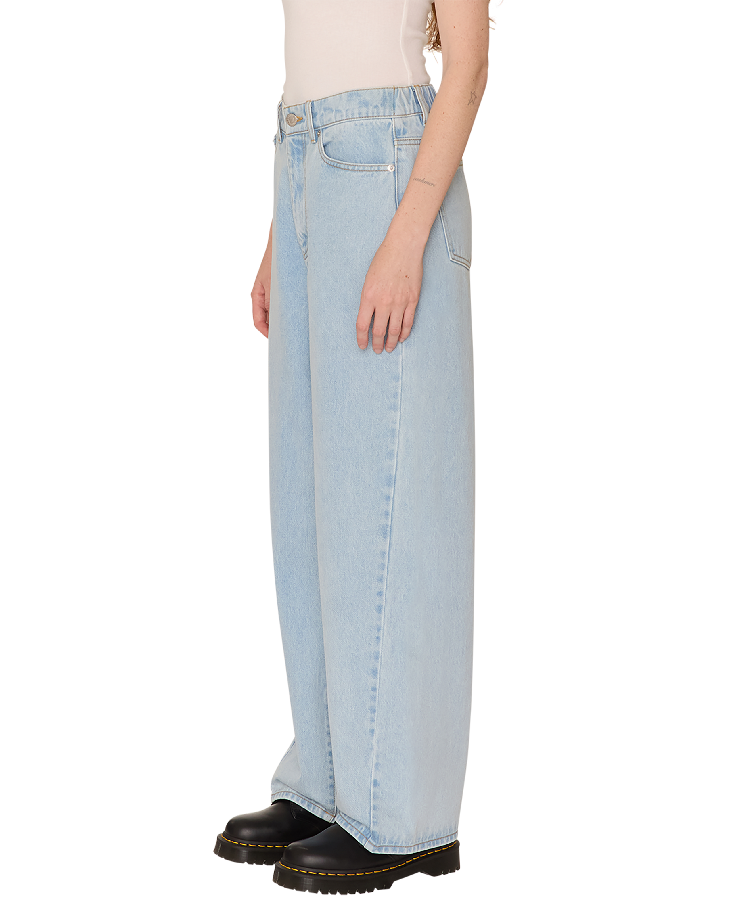 obey leah iii baggy denim lucid (zoomed)
