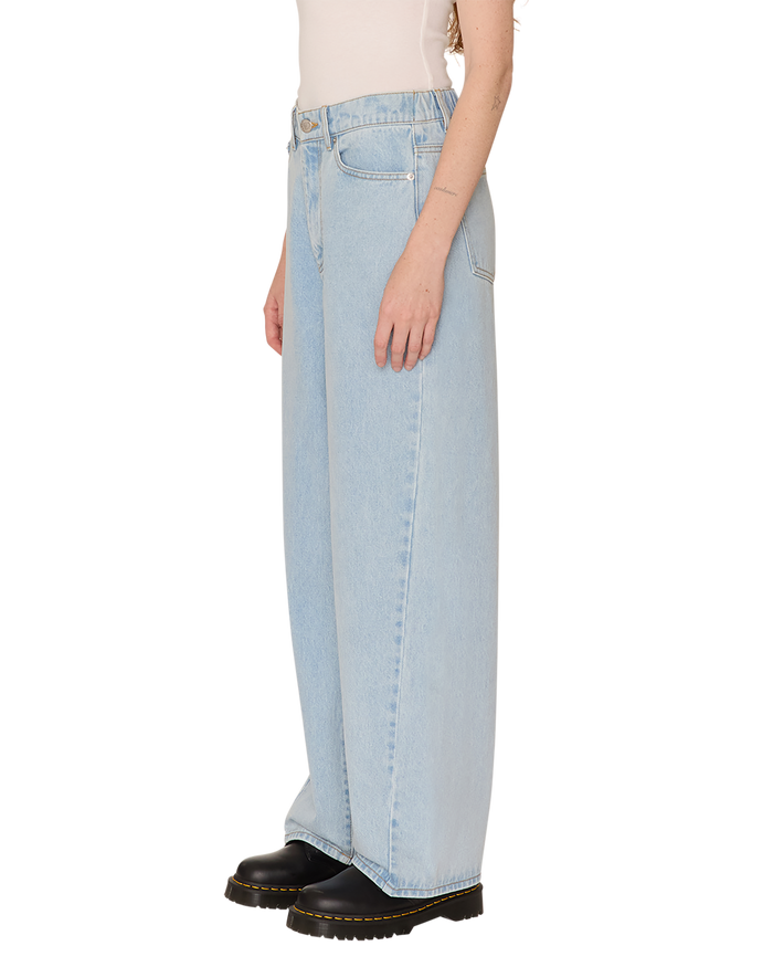 obey leah iii baggy denim lucid - alternate view