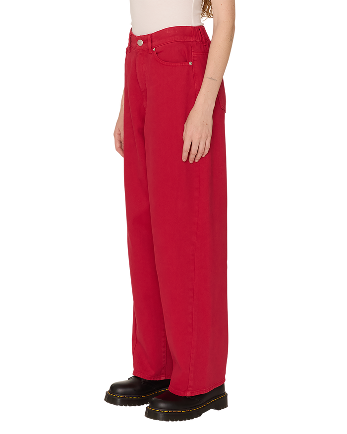 obey leah iii baggy denim pepper - alternate view
