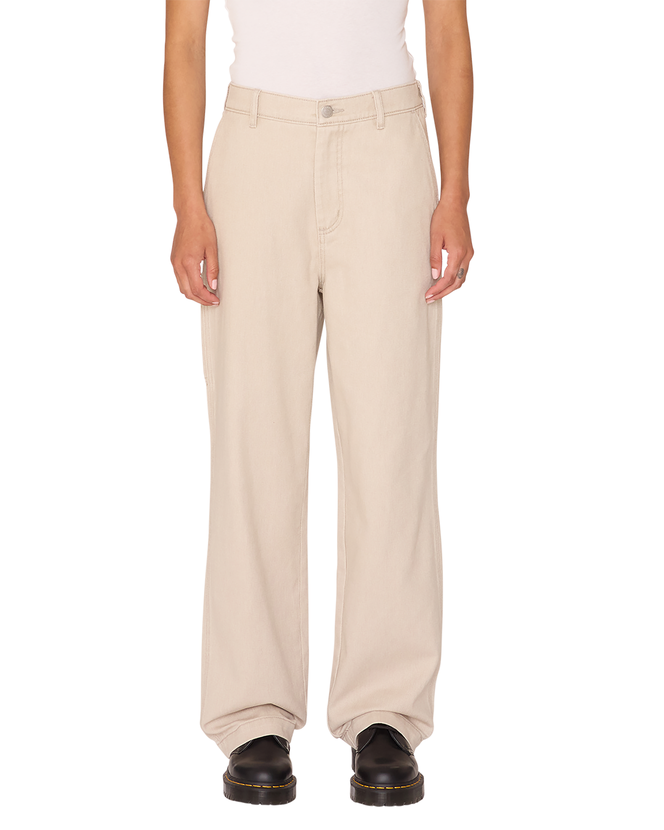 obey sybil carpenter denim sand faded wash (zoomed)