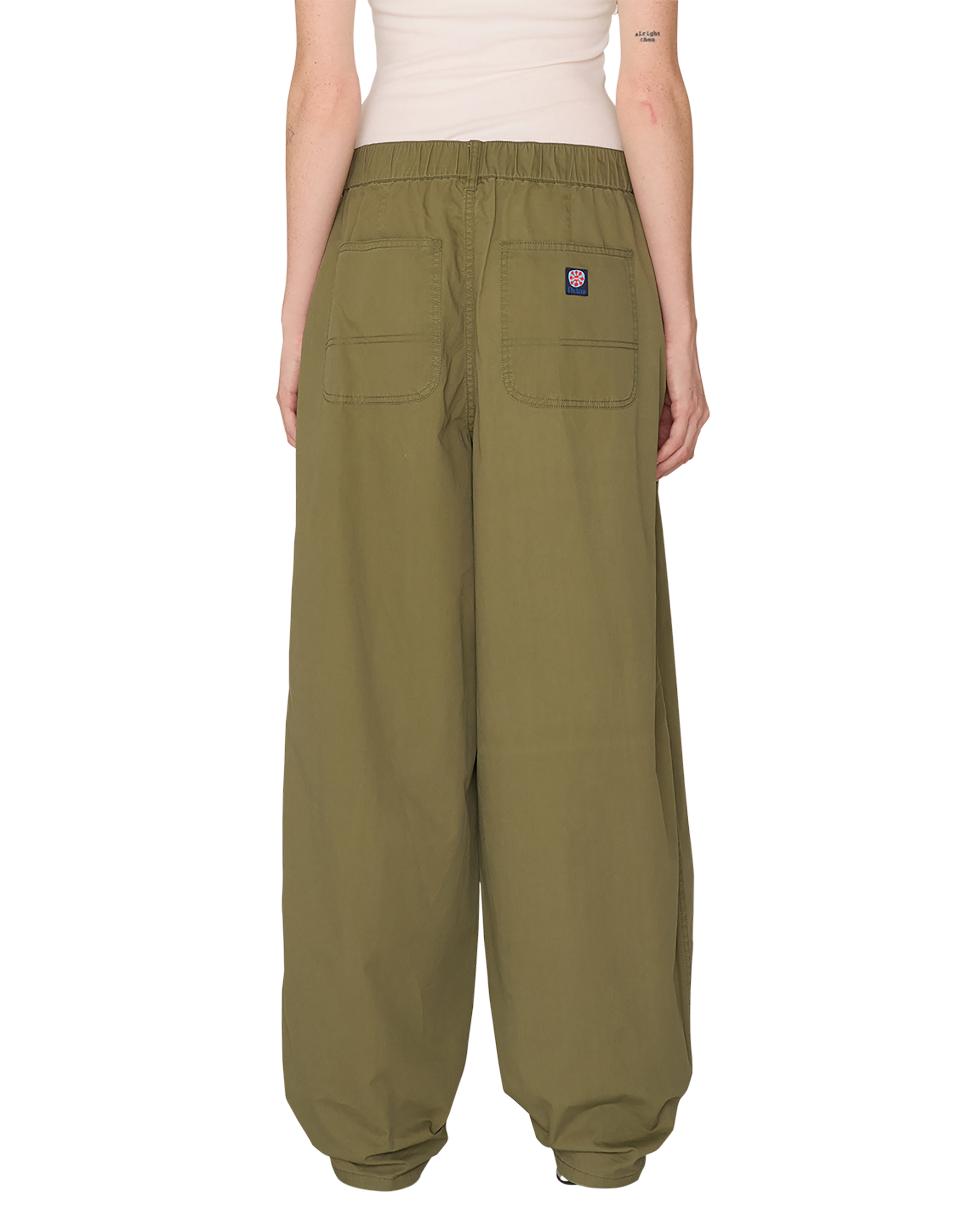obey volume utility pant olivine (zoomed)