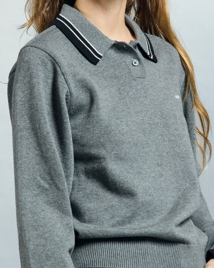 GOALIE POLO SWEATER - alternate view