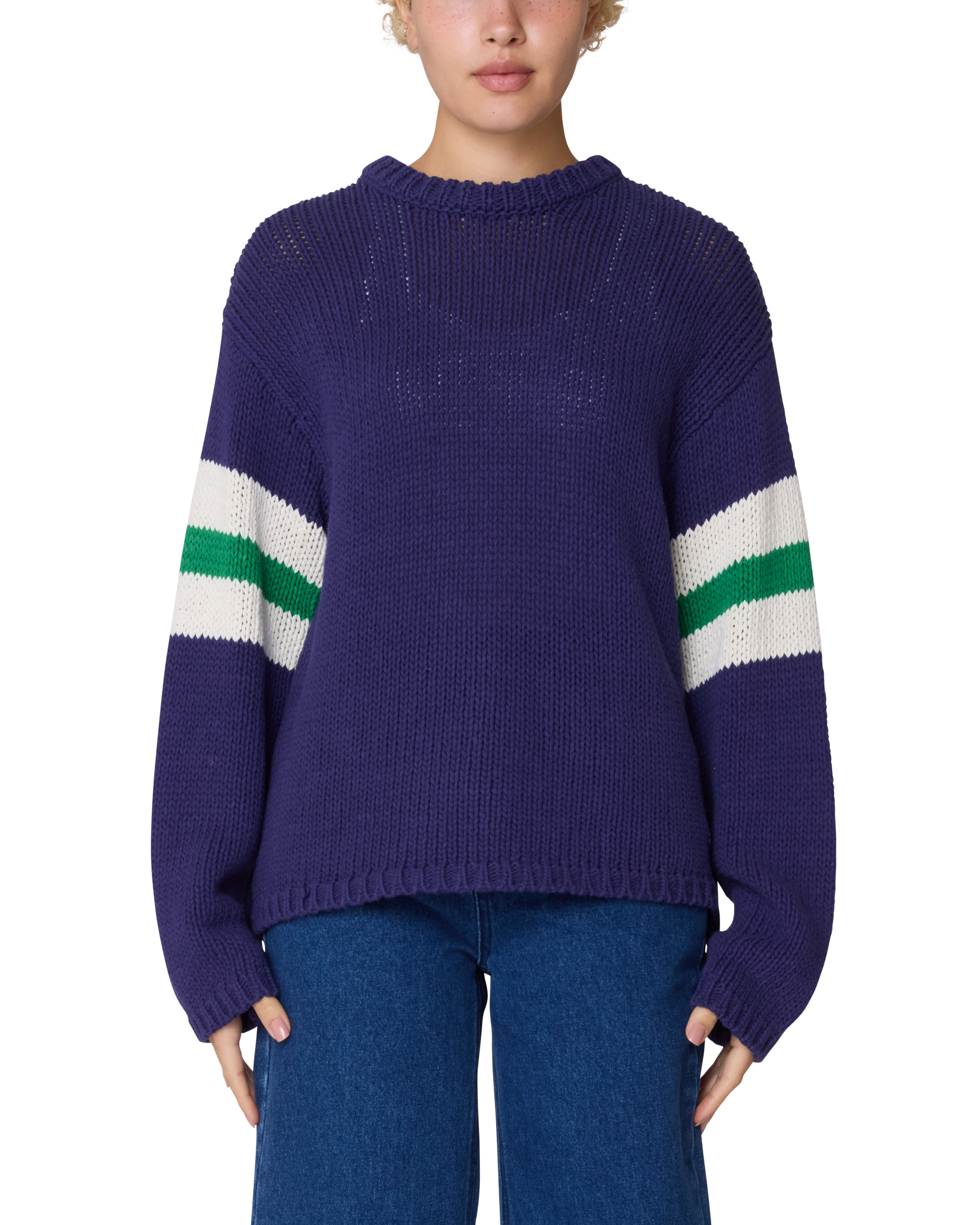 ZONE STRIPE SWEATER – OBEY CLOTHING ZONE STRIPE SWEATER – OBEY CLOTHING