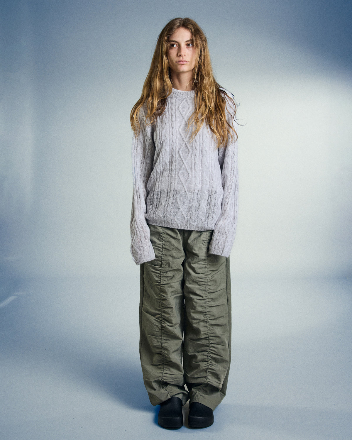 ISABELLA LOOSE CABLE SWEATER