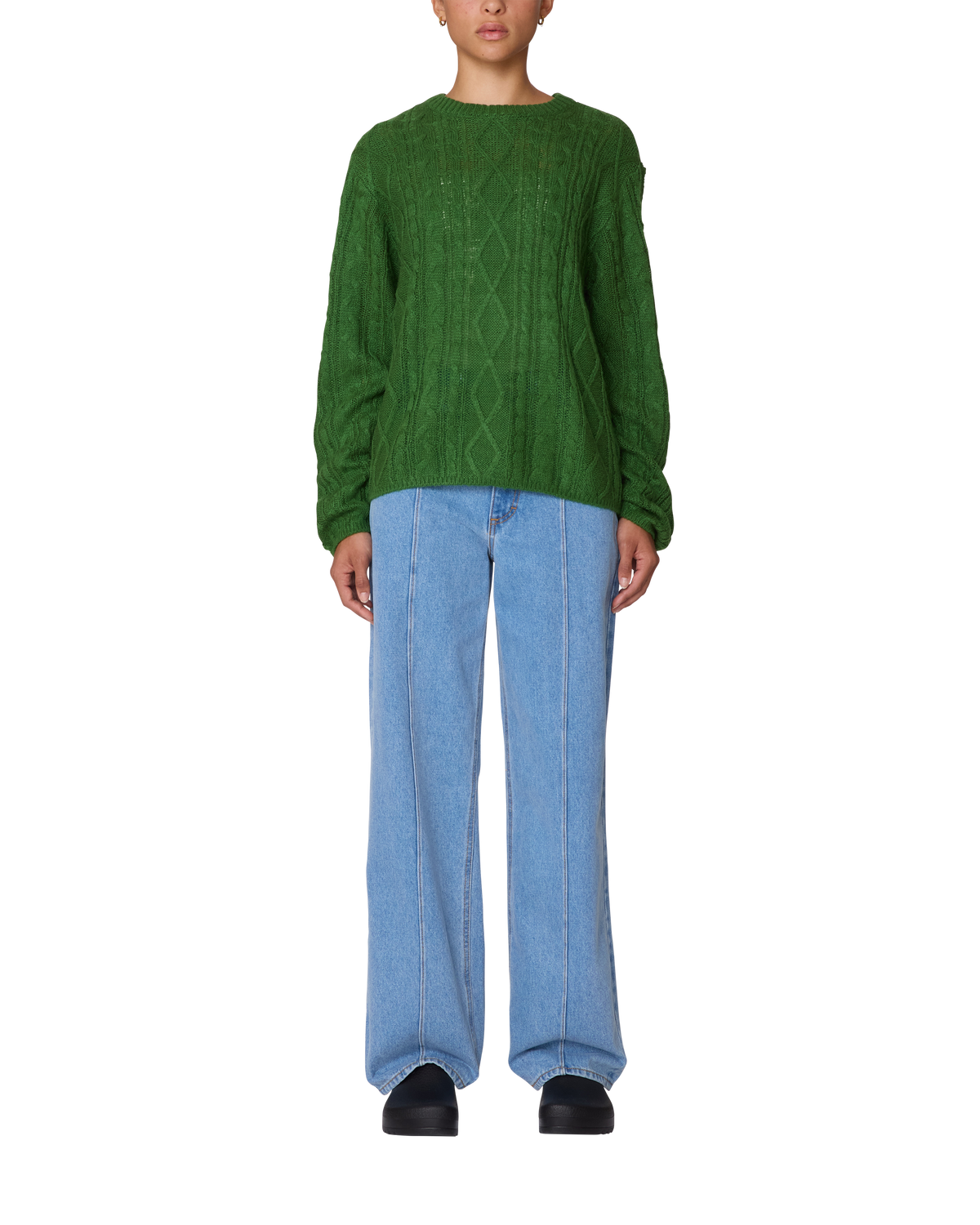 ISABELLA LOOSE CABLE SWEATER